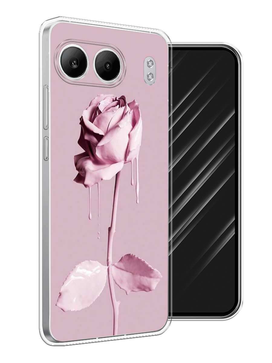 

Чехол Awog на OnePlus Nord 4 5G "Роза в краске", Белый;розовый, 155250-1