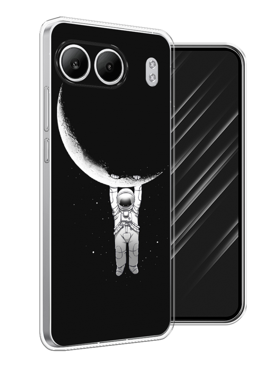 

Чехол Awog на OnePlus Nord 4 5G "Космонавт", Белый;черный, 155250-1