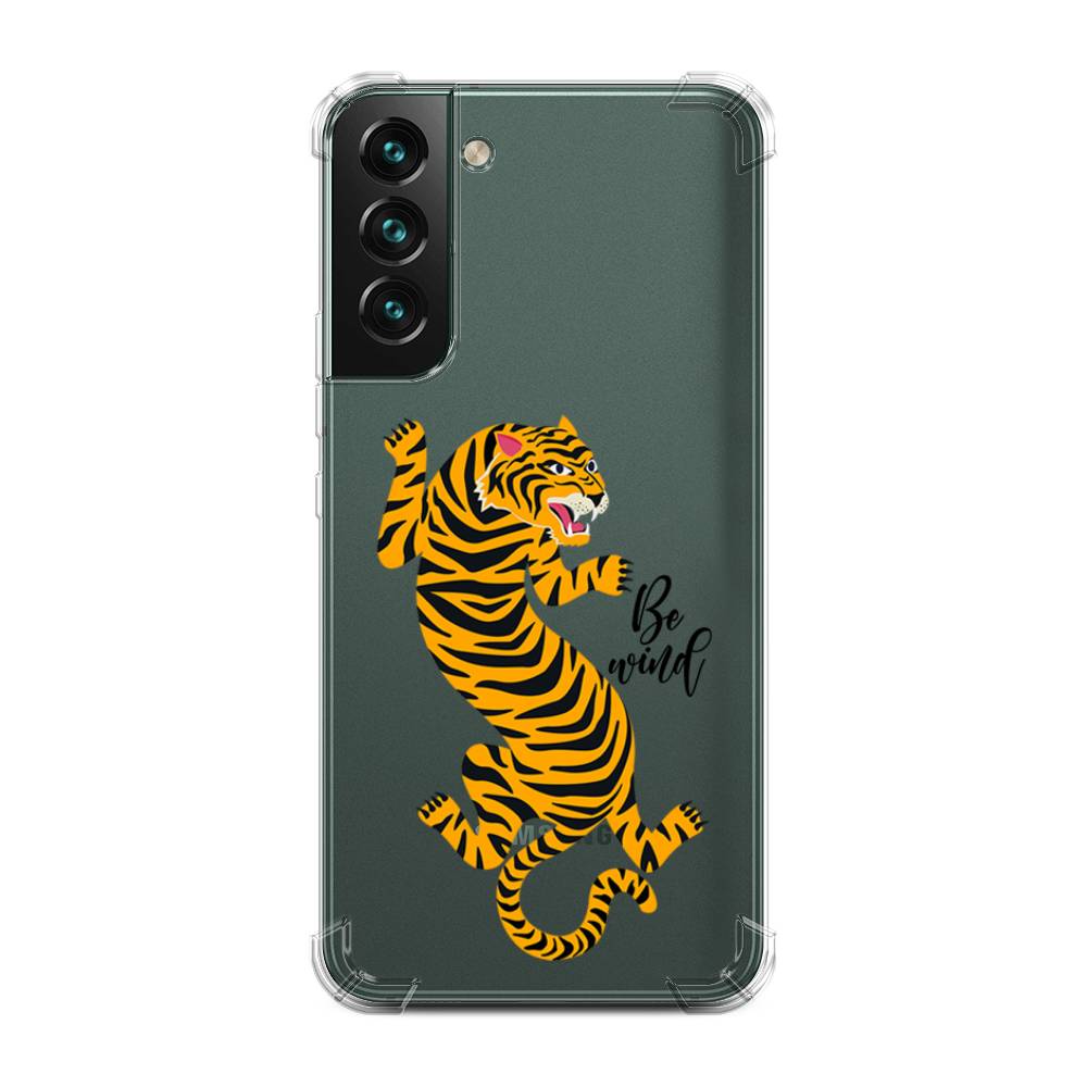 

Чехол Awog на Samsung Galaxy S22 + / Самсунг S22 + "Tiger be wind", Разноцветный, 2103951-1