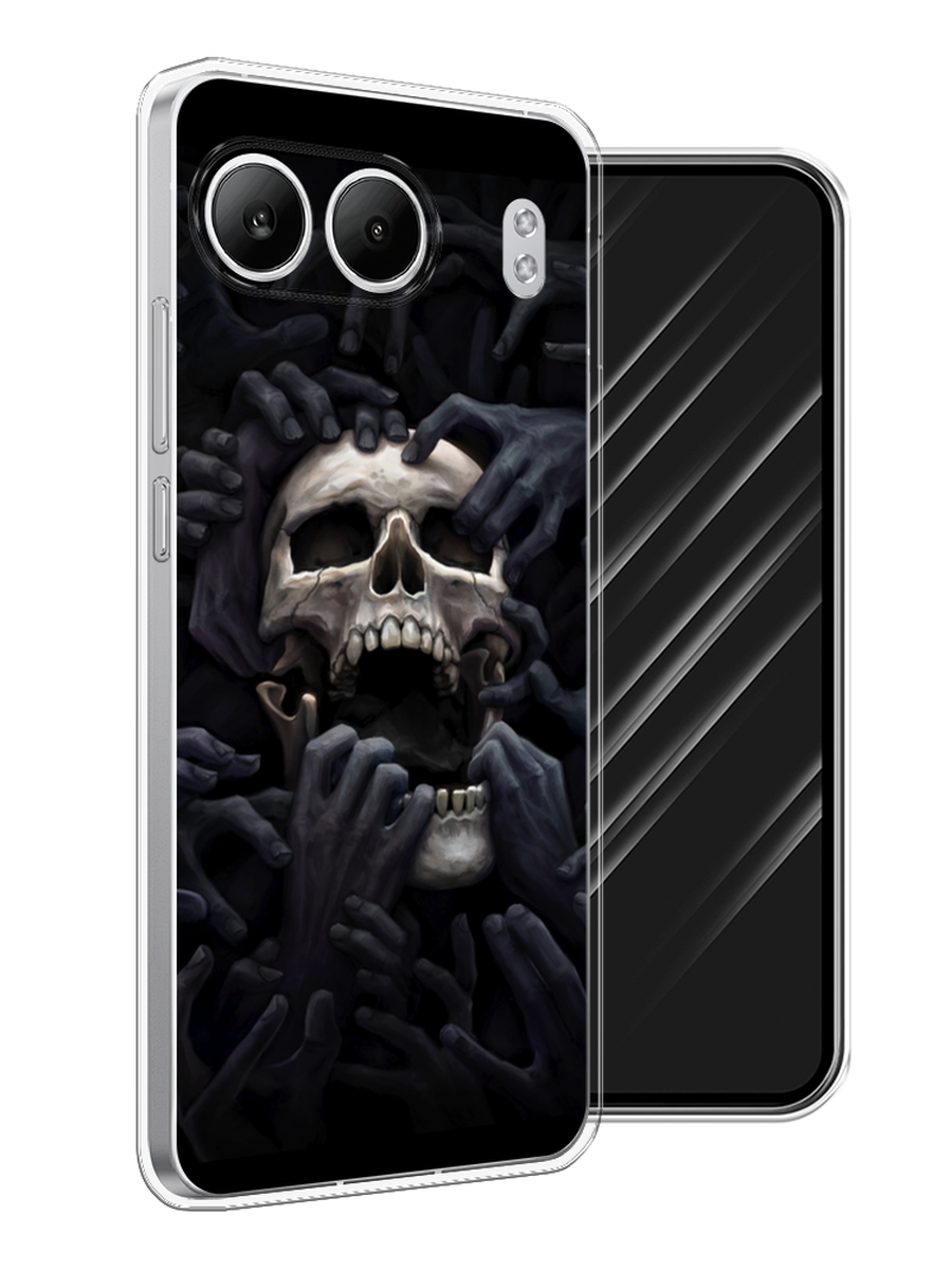 

Чехол Awog на OnePlus Nord 4 5G "Череп 29", Черный;серый, 155250-1