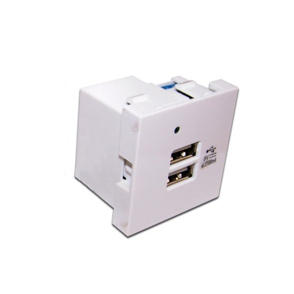 

USB адаптер LANMASTER LAN-EZ45x45-2U/R2-WH, Белый