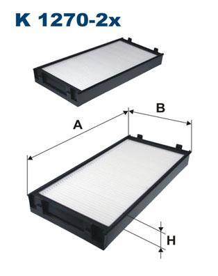 

Фильтр салона Filtron K12702X