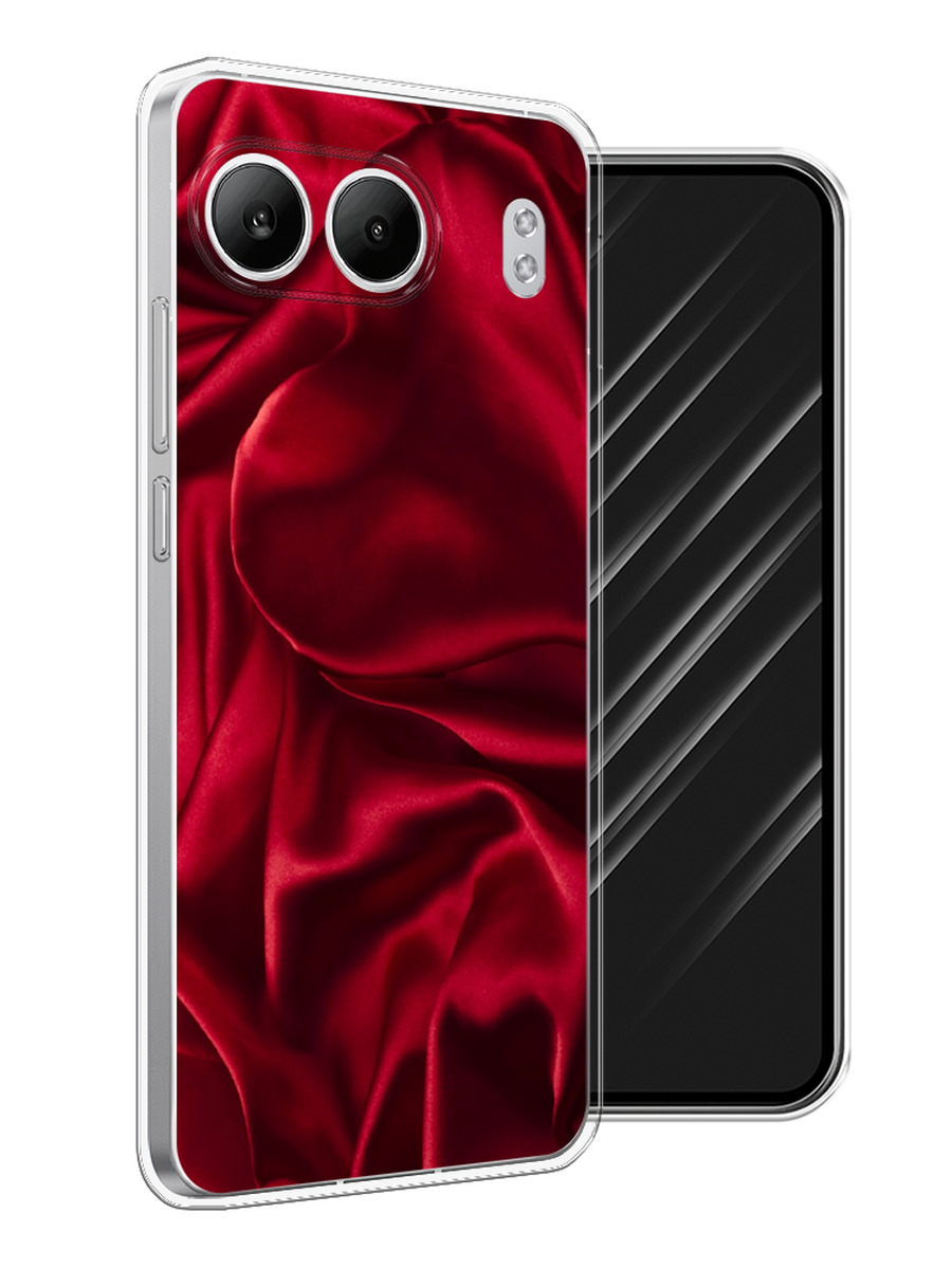 

Чехол Awog на OnePlus Nord 4 5G "Текстура красный шелк", 155250-1