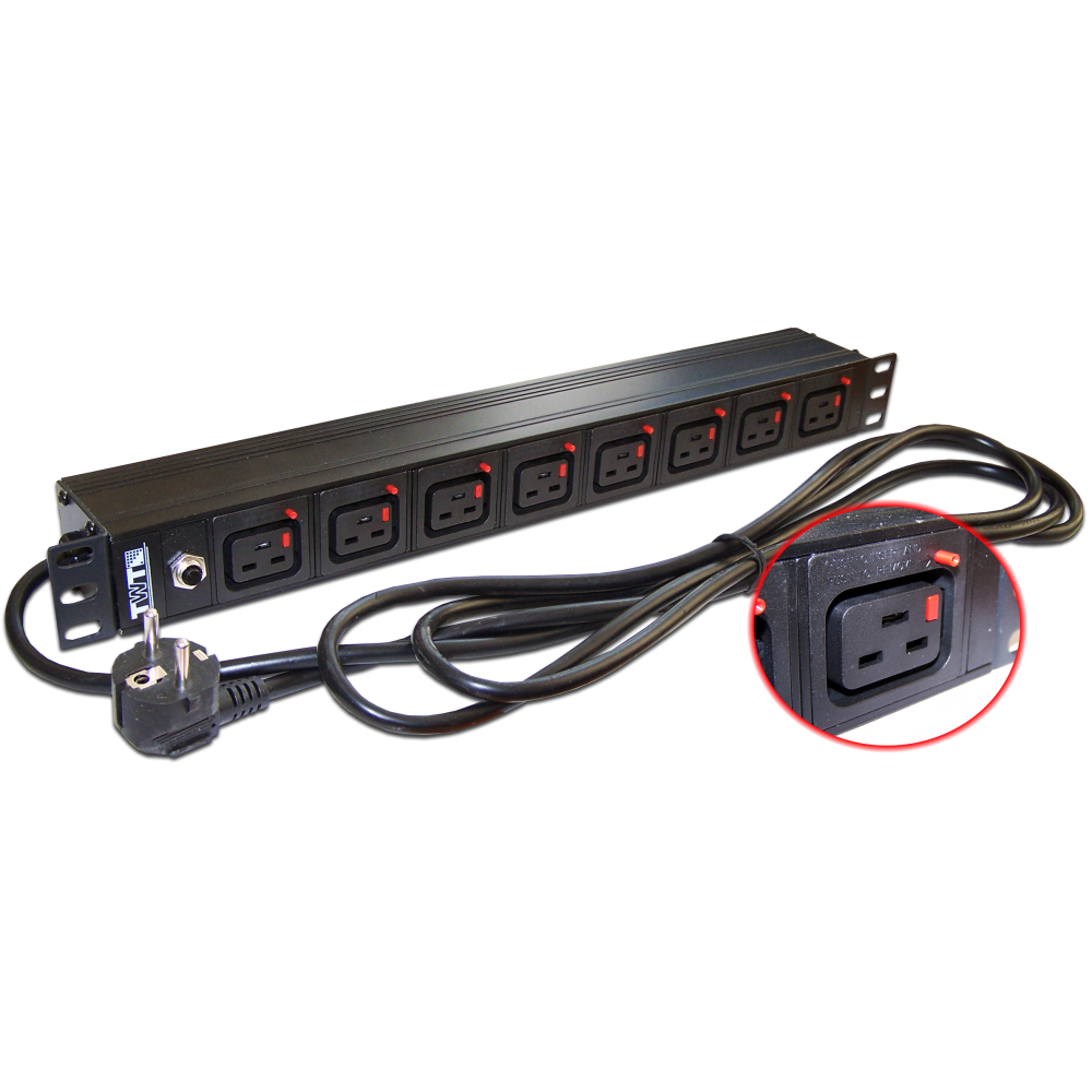 

Блок распределения питания NoBrand TWT-PDU-16A8C9L-3.0, Черный, TWT-PDU-16A8C9L-3.0