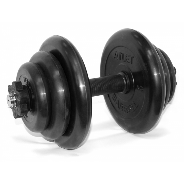 

Разборная гантель MB Barbell MB-FdbM31 1 x 19,5 кг, черный, MB-FdbM31