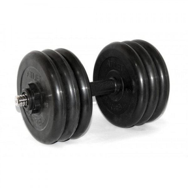 

Разборная гантель MB Barbell MB-FdbM26 1 x 31,5 кг, черный, MB-FdbM26