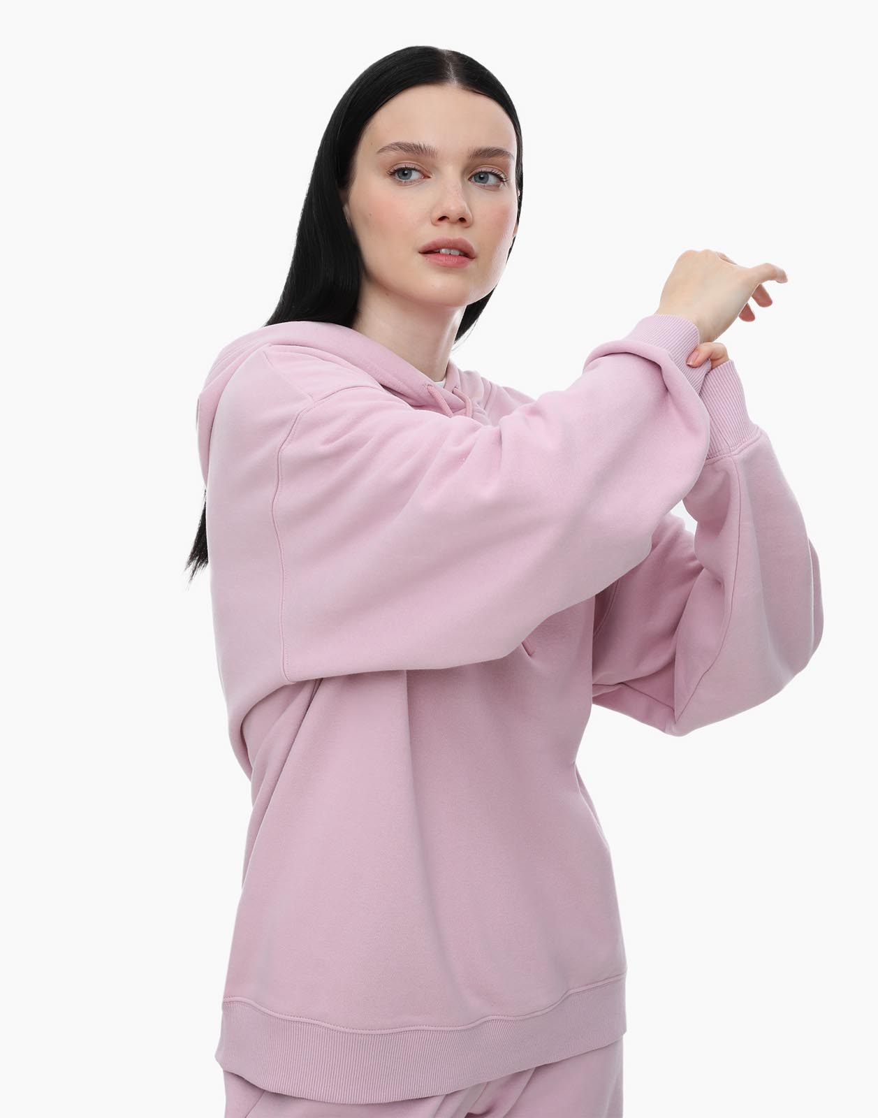 Худи женское Gloria Jeans GAC020450 розовое XS