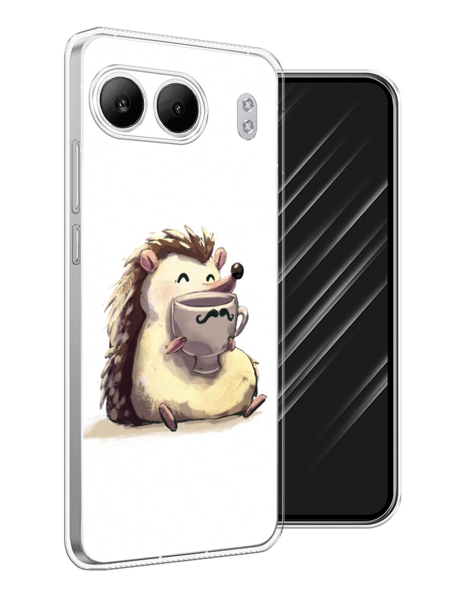 

Чехол Awog на OnePlus Nord 4 5G "Еж кофеман", Белый;коричневый;бежевый, 155250-1