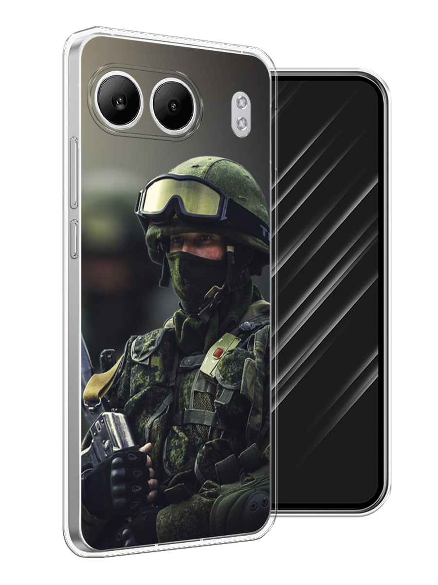 

Чехол Awog на OnePlus Nord 4 5G "Солдат", Зеленый;серый, 155250-1