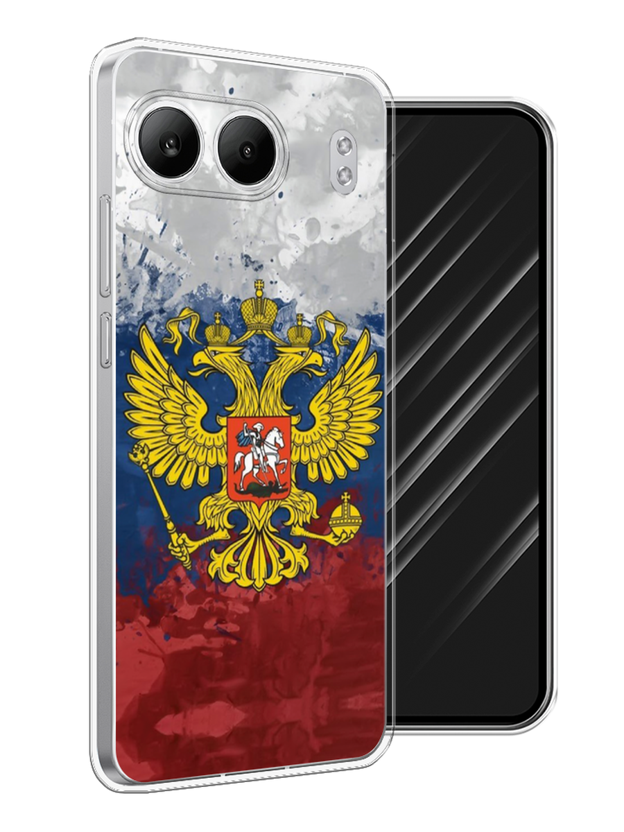 

Чехол Awog на OnePlus Nord 4 5G "РФ", Белый;синий;красный, 155250-1