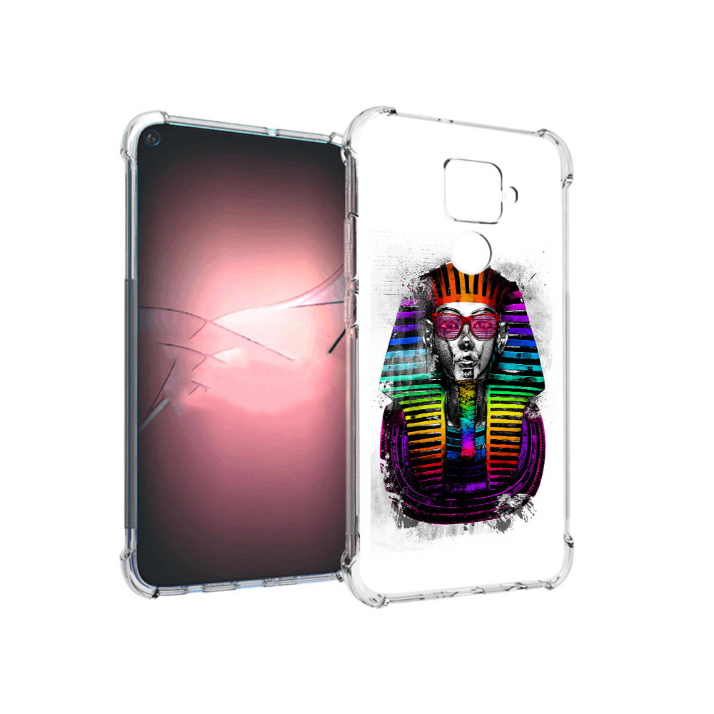 

Чехол MyPads Tocco для Huawei Nova 5i Pro модная богиня, Прозрачный, Tocco