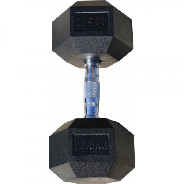 

Неразборная гантель обрезиненная ZSO 1 x 22,5 кг, черный, 1