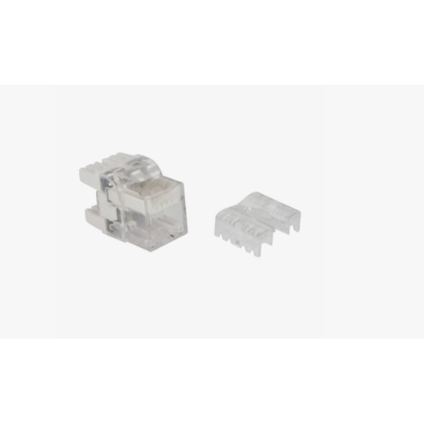 

Коннектор LANMASTER LAN-OK45U6/180-WH