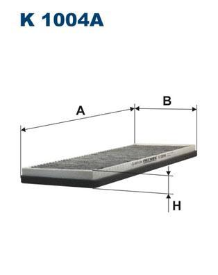 

Фильтр салона Filtron K1004A