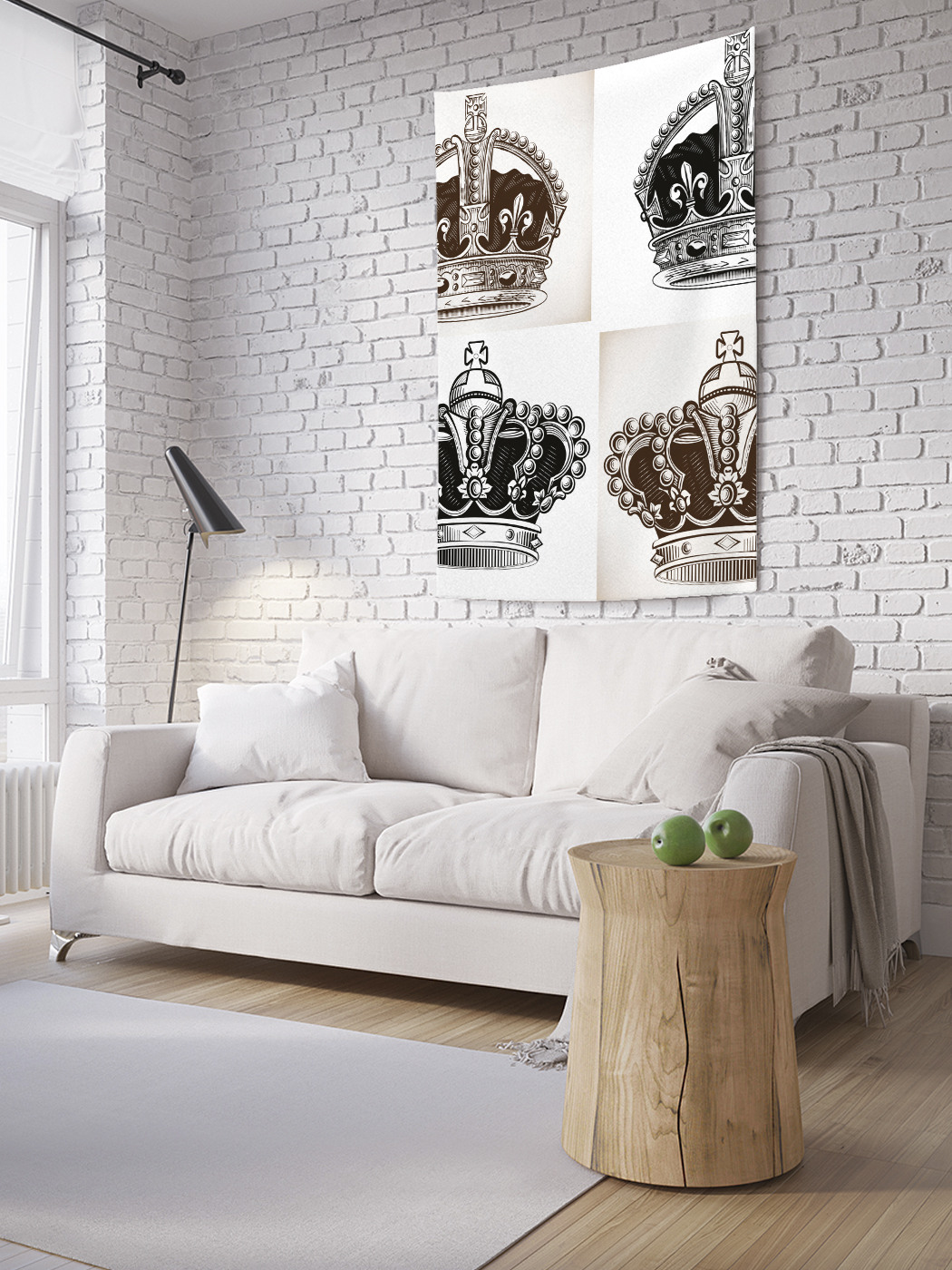 

Вертикальное фотопанно на стену JoyArty Царская корона 150x200 см, Царская корона