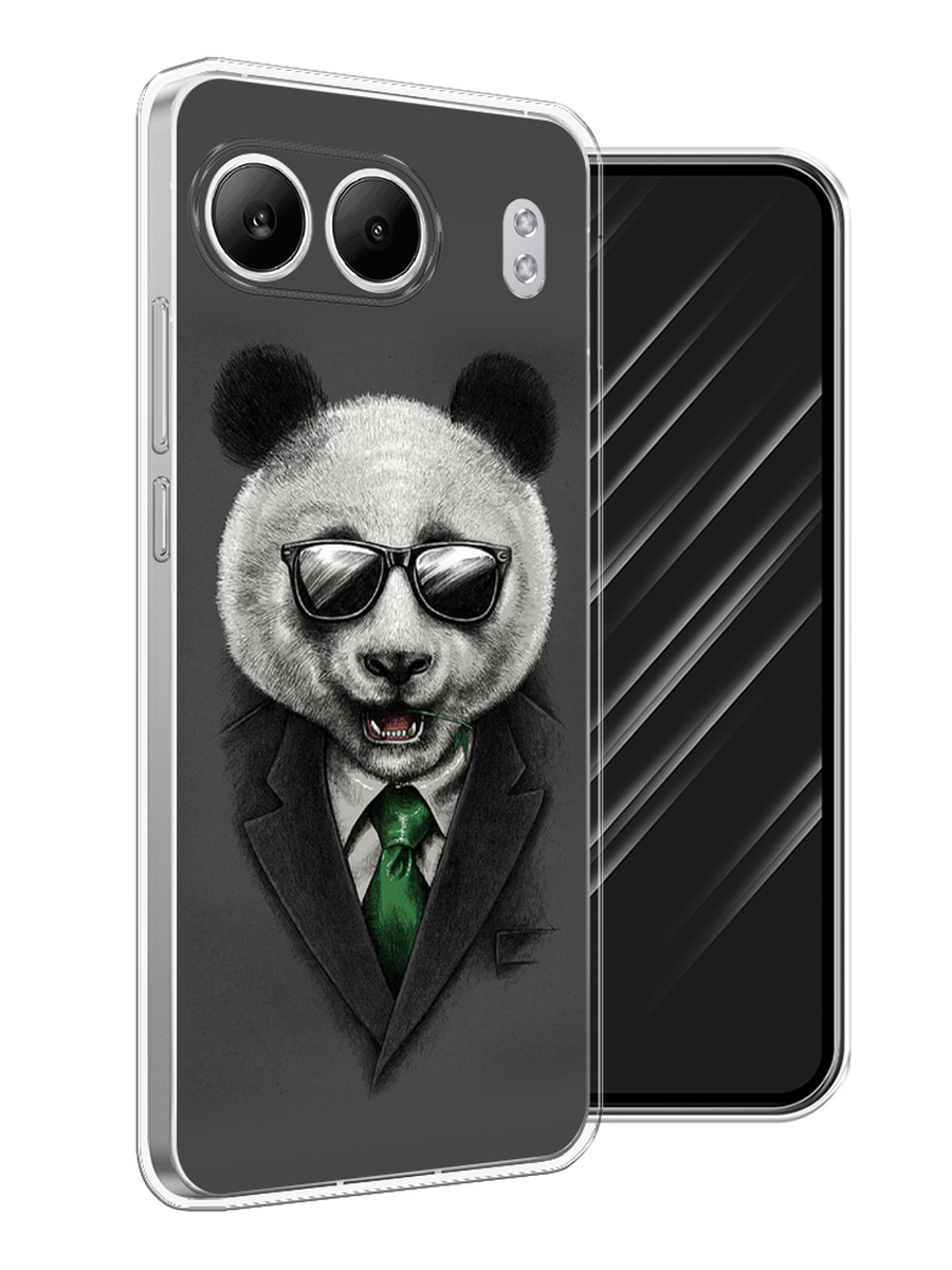 

Чехол Awog на OnePlus Nord 4 5G "Деловая панда", Серый;зеленый, 155250-1