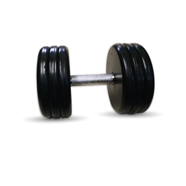 

Неразборная гантель MB Barbell Классик 1 x 33 кг, черный, Классик