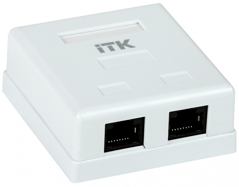 

Розеточный блок ITK CS2-1C5EU-22, Белый, CS2-1C5EU-22