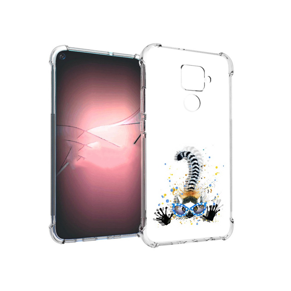 

Чехол MyPads Tocco для Huawei Nova 5i Pro лямур, Прозрачный, Tocco