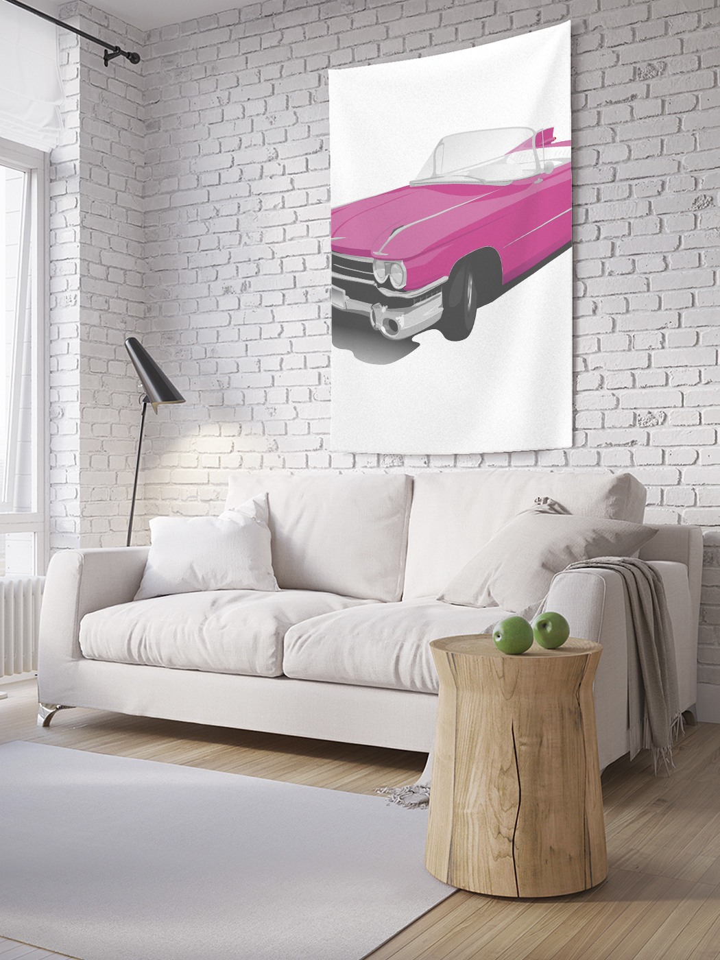 

Вертикальное фотопанно на стену JoyArty Авто для девушки 150x200 см, Авто для девушки
