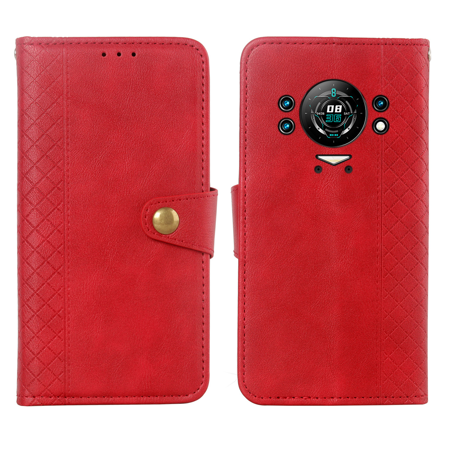 

Чехол MyPads для Doogee S98 Pro красный (228011)