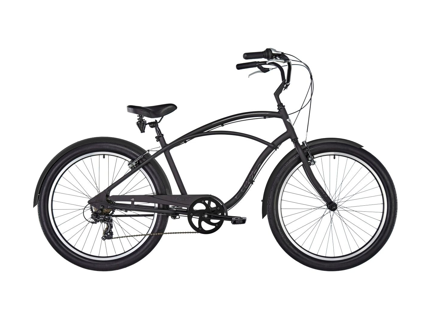 

Велосипед Electra Cruiser Lux 7D Matte Black, Черный, Cruiser