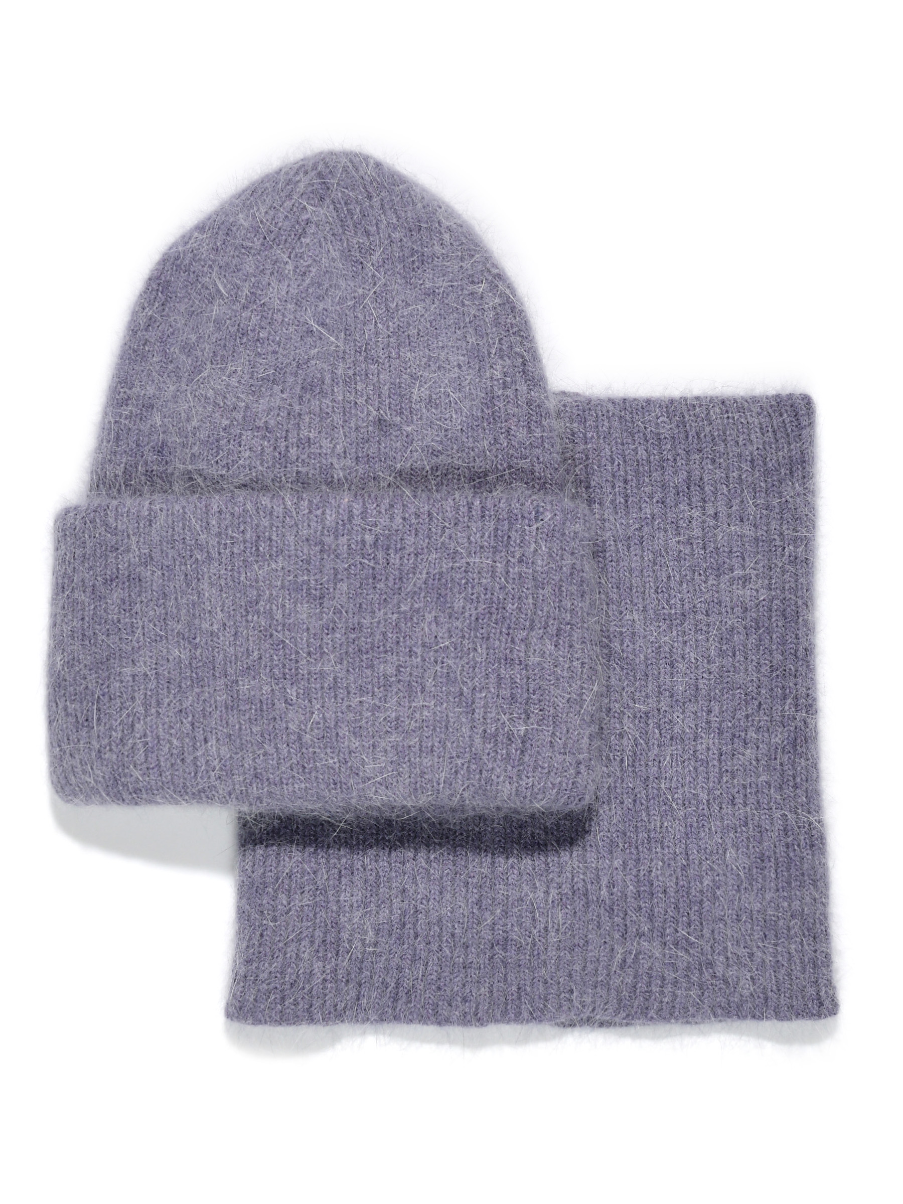 Комплект женский Maxval KoW200202 шапка и снуд, темно-розовый, 56-58