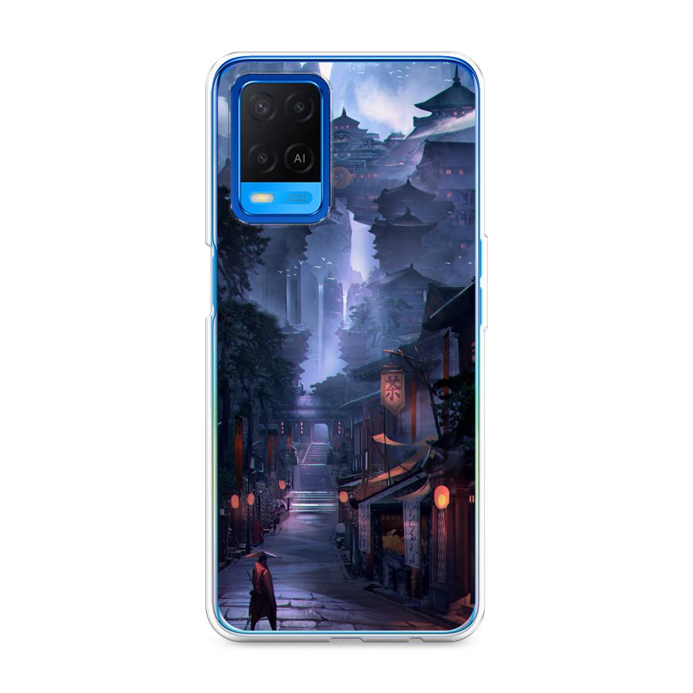 

Чехол Awog на Oppo A54 "Одинокий самурай", Разноцветный, 256150-10