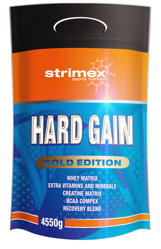 Гейнер Strimex Hard Gain Gold Edition, 4550 г, ваниль