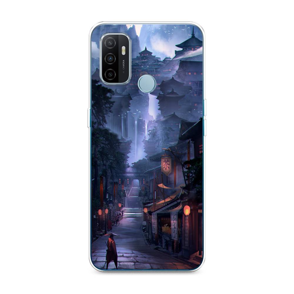 

Чехол Awog на Oppo A53 "Одинокий самурай", Разноцветный, 254350-10