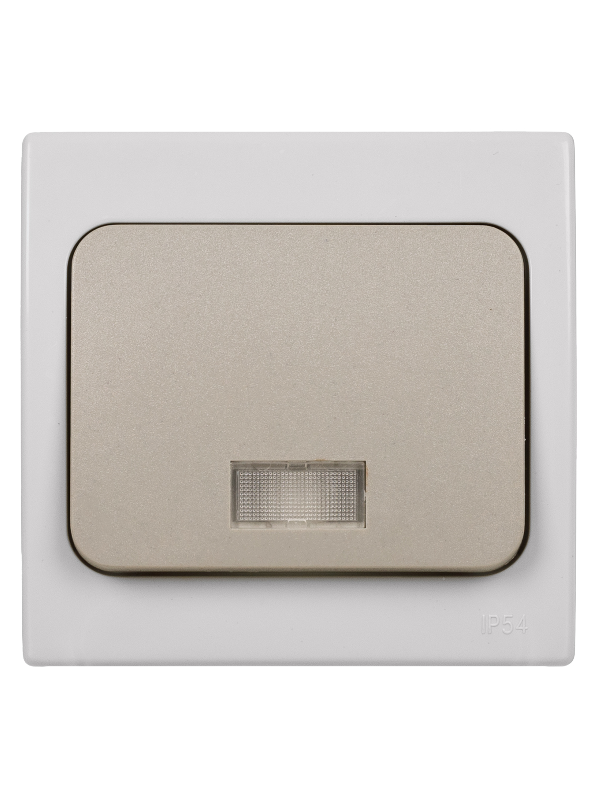 фото 1-клавишный выключатель tdm с подсветкой скрытой установки ip54 10а серый вуокса sq1803-01 tdm electric