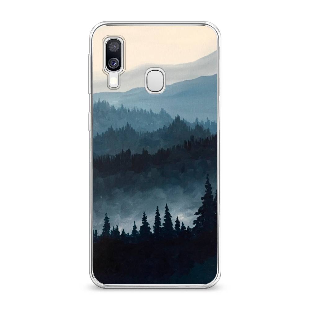 

Чехол Awog на Samsung Galaxy A40 "Туманные горы", Разноцветный, 28050-4
