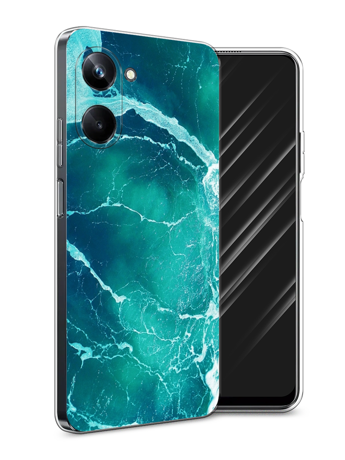 

Чехол Awog на Realme 10 Pro "Изумрудный океан", Голубой;синий, 2512550-4