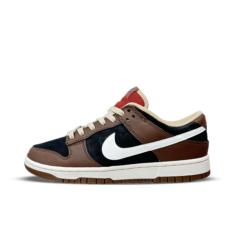 

Кеды унисекс Nike Dunk Low коричневые 42 EU, Коричневый, Dunk Low