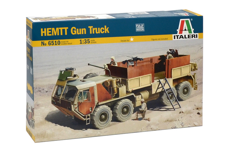 

Сборная модель Italeri 1/35 Бронеавтомобииль HEMTT 6510