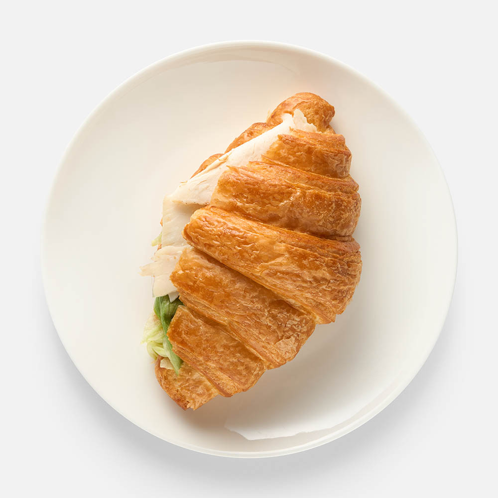 

Круассан Самокат, с курицей и салатом цезарь, 115 г