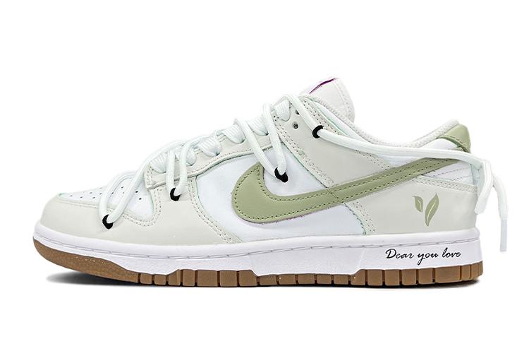 

Кеды унисекс Nike Dunk Low белые 40 EU, Белый, Dunk Low