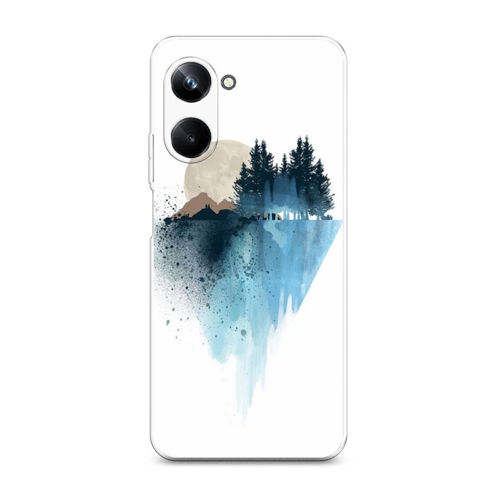 

Чехол Awog на Realme 10 Pro "Горы 5", Голубой, 2512550-4