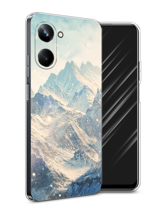

Чехол Awog на Realme 10 Pro "Горы 4", Голубой, 2512550-4