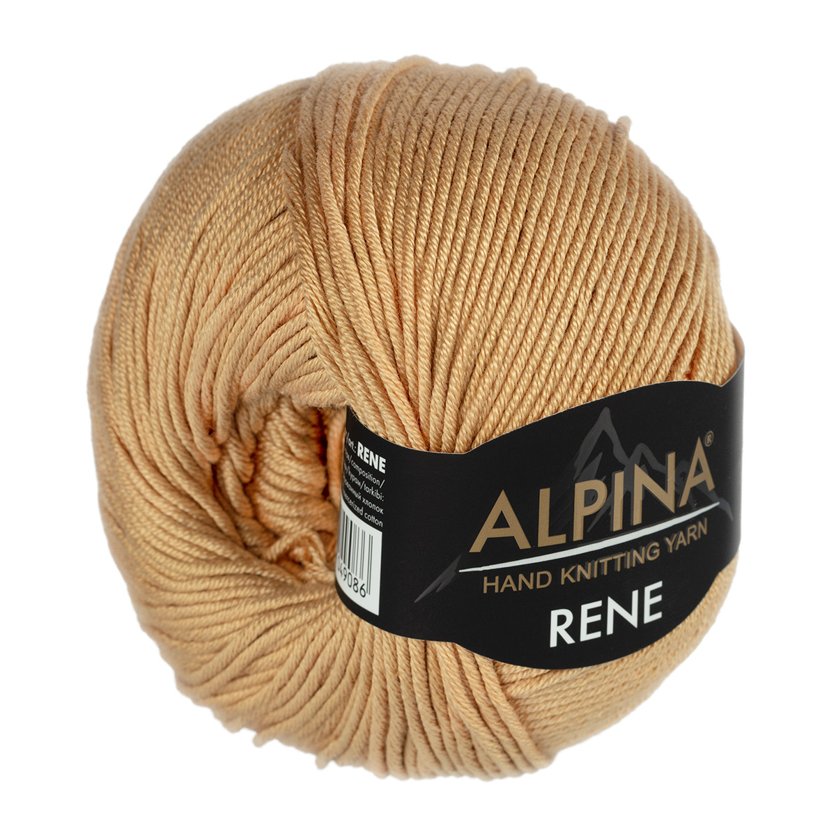 

Пряжа Alpina Rene 10 шт. по 50 г 100% мерсеризованный хлопок 105 м №783 бежевый, "RENE"