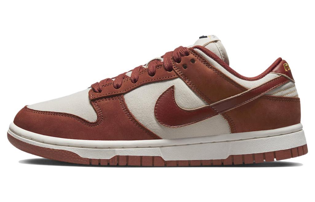 

Кеды унисекс Nike Dunk Low Light Orewood Brown and Rugged Orange коричневые 36.5 EU, Коричневый, Dunk Low Light Orewood Brown and Rugged Orange