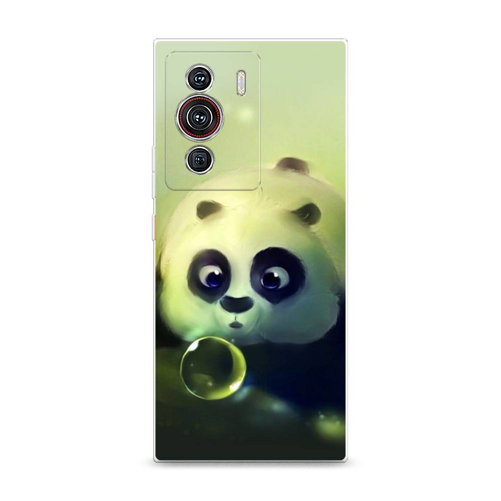 

Чехол на ZTE Nubia Z40 Pro "Малыш панды", Зеленый;черный;серый, 135850-1
