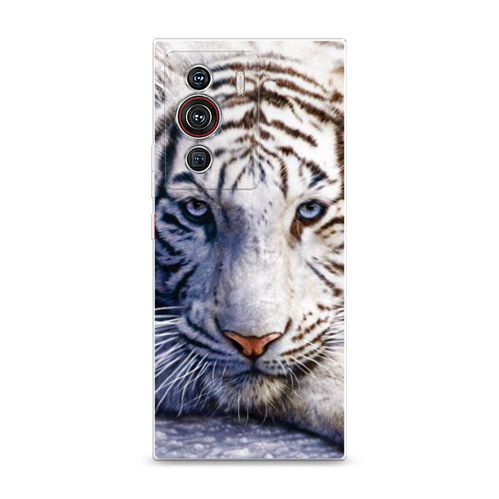 

Чехол на ZTE Nubia Z40 Pro "Бенгальский тигр", Коричневый;белый, 135850-1