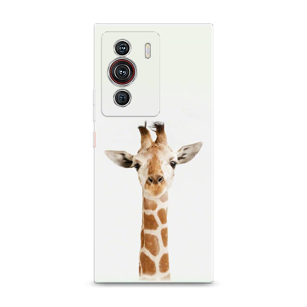 

Чехол на ZTE Nubia Z40 Pro "Любопытный жираф", Бежевый;коричневый, 135850-1