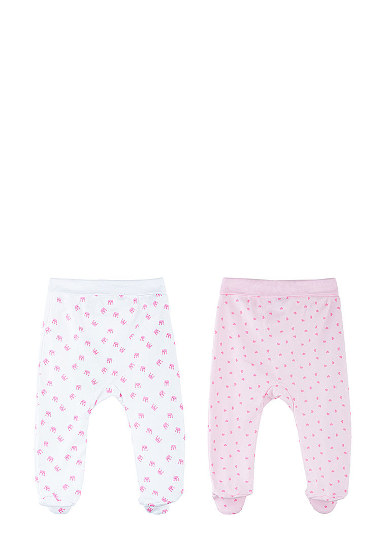 

Ползунки Kari baby AW20B07803504 цв. белый, розовый р. 56, AW20B07803504