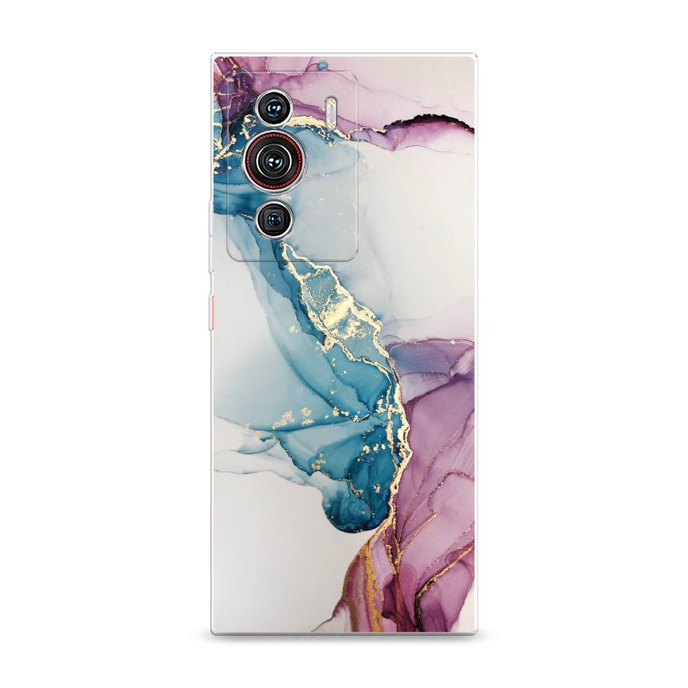 

Чехол на ZTE Nubia Z40 Pro "Розовые разводы рисунок", 135850-3