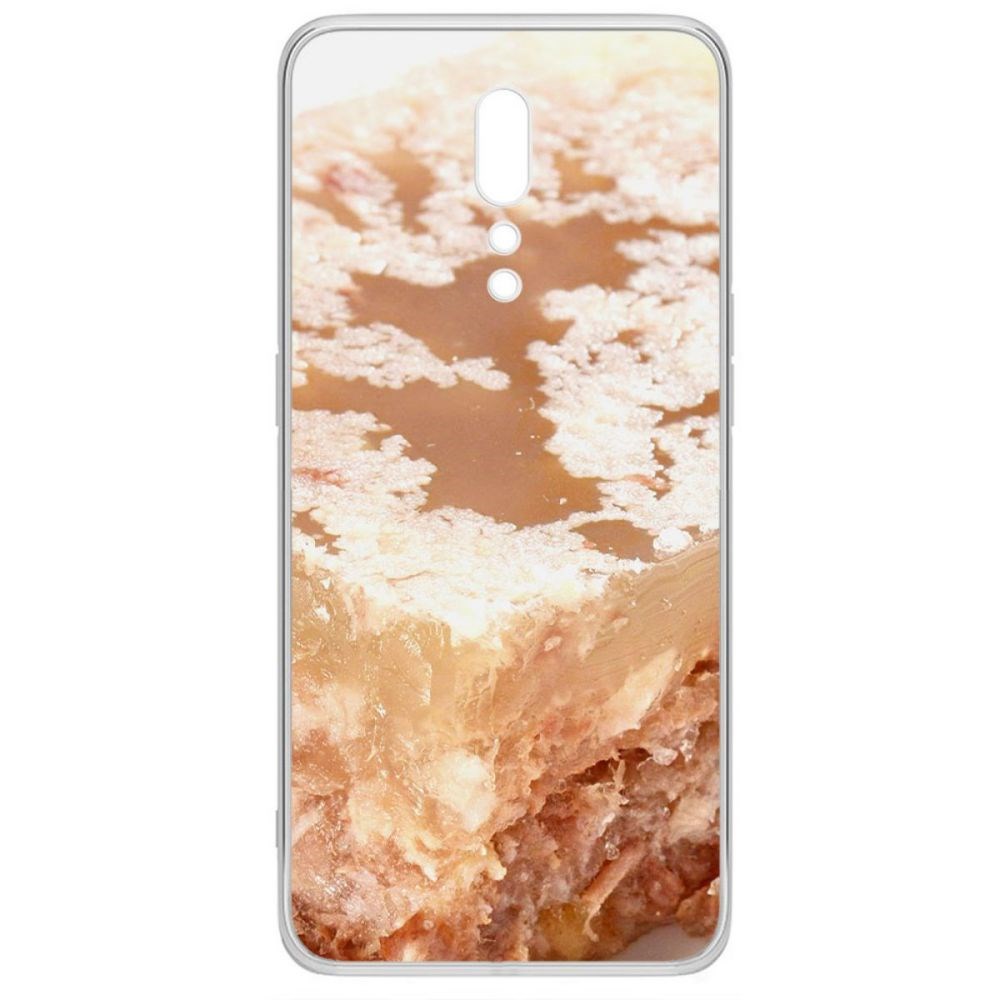 

Чехол-накладка Krutoff Clear Case Холодец для Oppo Reno Z