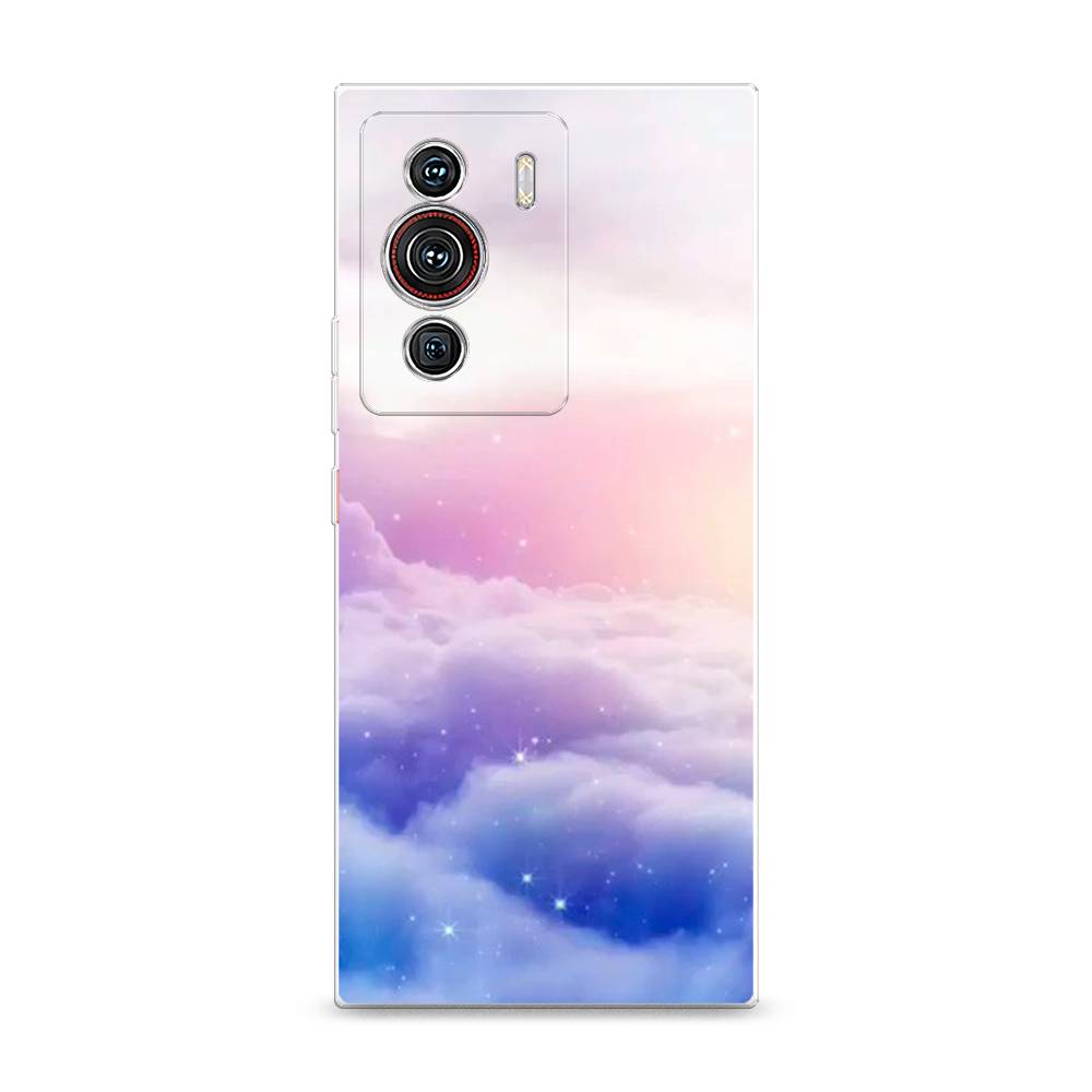 

Чехол на ZTE Nubia Z40 Pro "Небеса", Голубой;белый;розовый, 135850-2