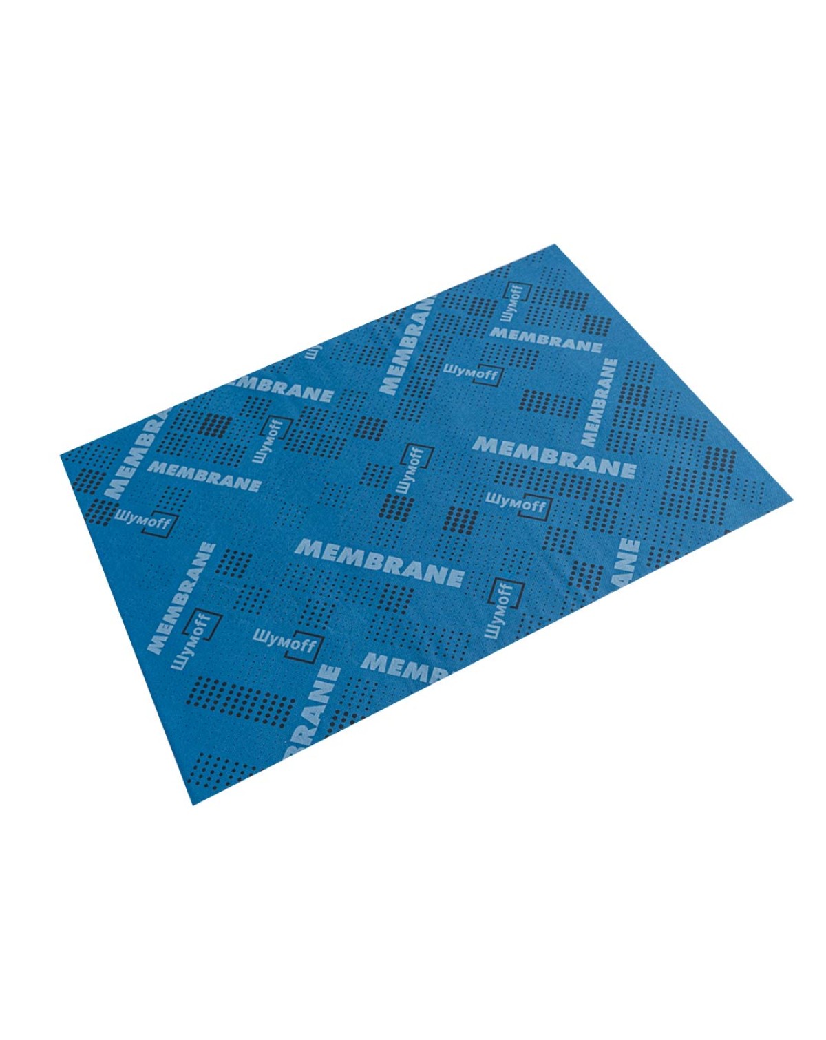 Шумопоглощающий материал для авто Шумофф Membrane (4 лист) 75х100 см голубой, 2.7 мм