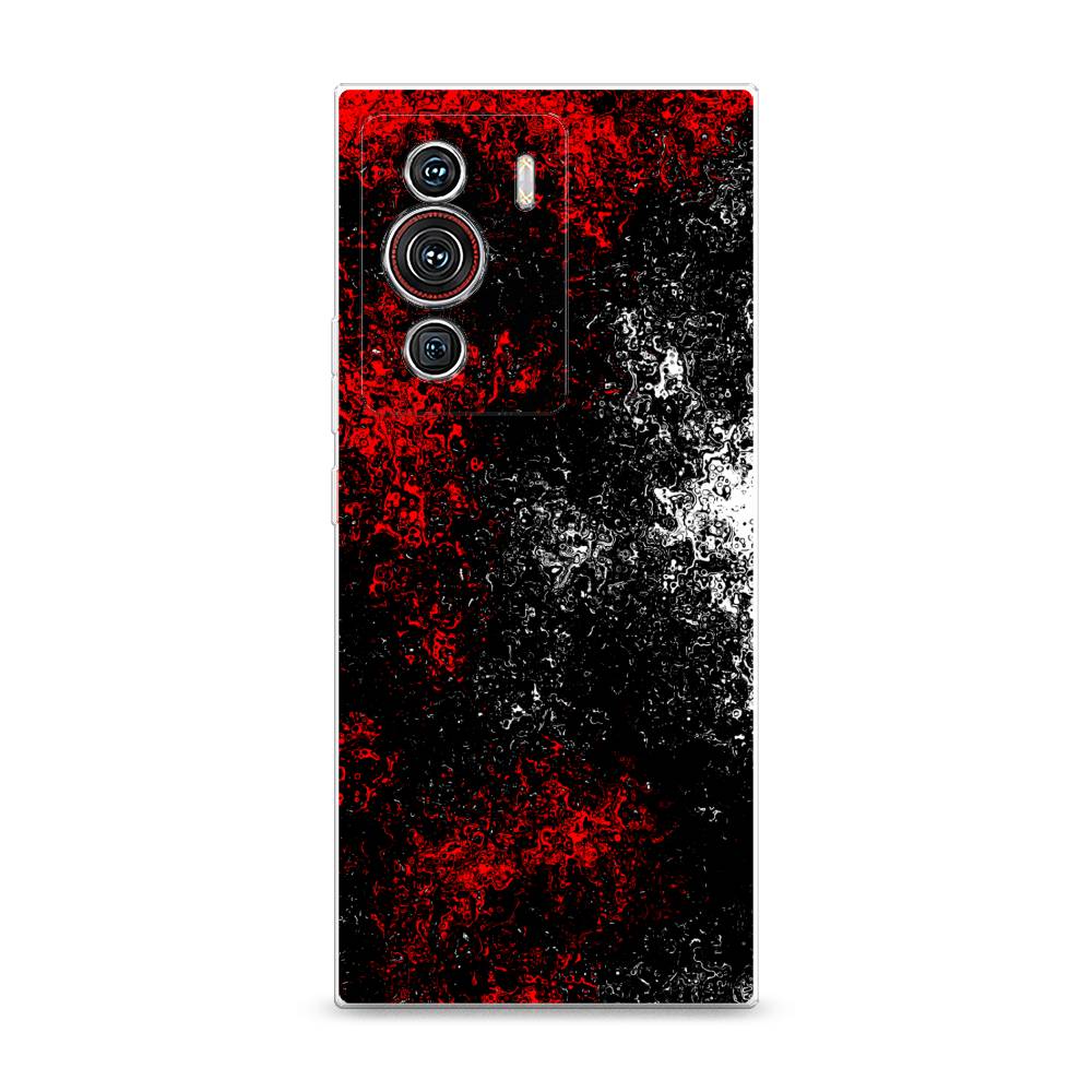 

Чехол на ZTE Nubia Z40 Pro "Монотипия", Красный;черный;белый, 135850-3